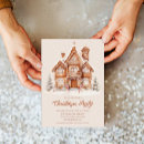 Search for gingerbread house invitations Candy cane