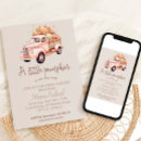 Search for harvest baby shower invitations Pink