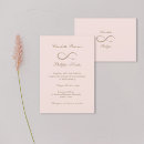 Search for infinity wedding invitations Classic