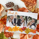 Search for fall thank you cards Autumn leaves