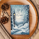 Search for snowy night christmas cards Season