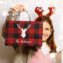 Search for buffalo plaid gift bags Deer