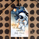 Search for outer space gift tags Watercolor