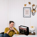 Search for rose gold gift bags Black