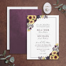 Search for purple sunflower weddings Sunflowers