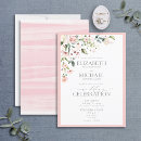 Search for cream white roses wedding invitations Watercolor