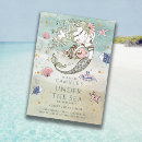 Search for under the sea birthday invitations Magical