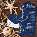 Search for anchor baby shower invitations Nautical