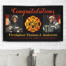 Search for firefighter banners Retirement
