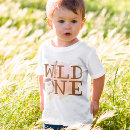 Search for wild animals tshirts Wild one birthday