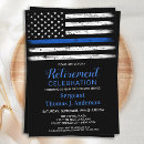 Search for thin blue line invitations Patriotic