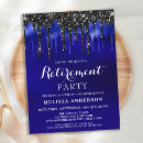 Search for blue drip invitations Elegant