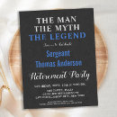 Search for myth invitations The legend has retired