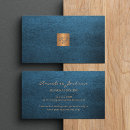 Search for blue and gold business cards Stylish