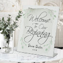 Search for welcome to our beginning wedding signs Watercolor