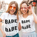 Search for babe tshirts Bride and babe