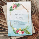 Search for tropical destination invitations Flower