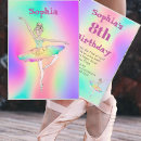 Search for tutu cute birthday invitations Dancer