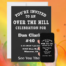 Search for over the hill invitations Black