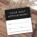 Search for generic appointment cards Plain white generic