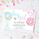 Search for donut gender reveal invitations We donut know