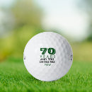 Search for 70th birthday golf balls Golfer