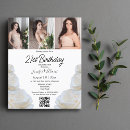 Search for twenty third birthday invitations White