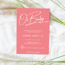 Search for warm pink invitations Modern