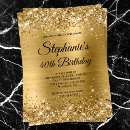 Search for fanciful 6x8 invitations Gold