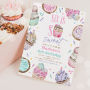 Search for candy shoppe invitations Girl cupcake party