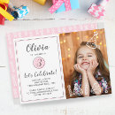 Search for candle birthday invitations Girl