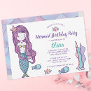Search for purple fish invitations Whimsical