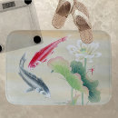 Search for koi fish bath mats Lotus