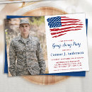 Search for military going away party invitations Soldier