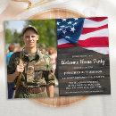 Search for welcome home party invitations Military