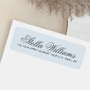 Search for romantic script return address labels Minimalist