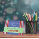 Search for not complete cards School