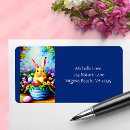 Search for easter bunny return address labels Pretty