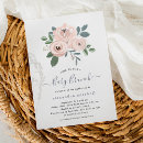 Search for pretty chic brunch invitations Blush pink