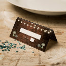 Search for vintage place cards Rustic