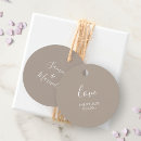 Search for wedding favour tags Modern and minimalist