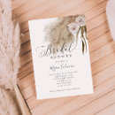 Search for tropical floral bridal shower invitations Desert