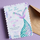 Search for pastel mermaid tail invitations Ocean