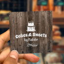 Search for home bakery business cards Sweets