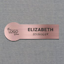 Search for gold name tags Business