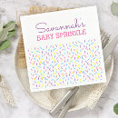 Search for sprinkle napkins Rainbow
