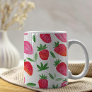 Search for cute foods mugs Strawberries