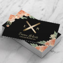 Search for waxing business cards Gold