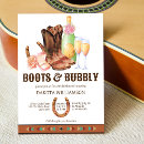 Search for boots and bubbly invitations Brunch