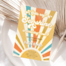 Search for vertical sunshine baby boy shower invitations Here comes the son